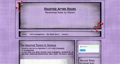Desktop Screenshot of hauntedafterhours.com